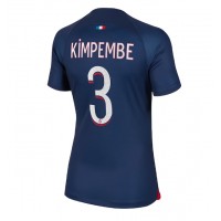 Stroje piłkarskie Paris Saint-Germain Presnel Kimpembe #3 Koszulka Podstawowej dla damskie 2023-24 Krótki Rękaw